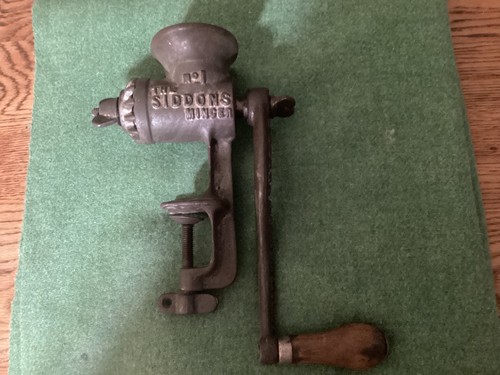 Vintage siddon no1 hand mincer - vintage,