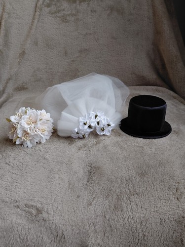 Mini hat veil cake - hat, &