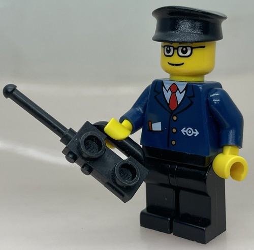Lego train city minifigure - train,