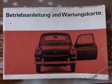 VW Type 3 Glove Box Manual Fastback 1967 German text 1600TL 