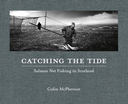 Catching the tide salmon net - catching,
