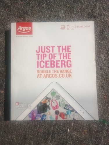 Argos catalogue autumn winter - catalogue, autumn/winter