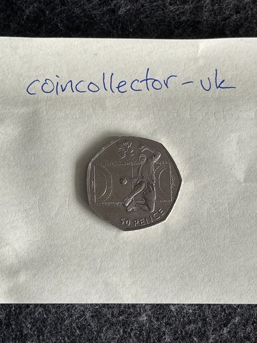 2011 olympic handball 50p coin - handball,