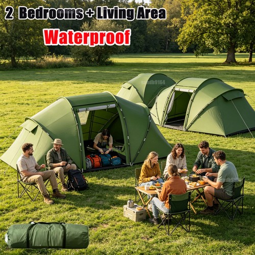 Man camping tent with - camping, 2