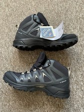 Salomon X Braze Goretex Boots UK 11 New Lightweight Hike Walk Outdoor Contagrip 