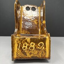 Yorkshire Lambing Chair Agate Pottery soil Hill Halifax c. 1882 #1571