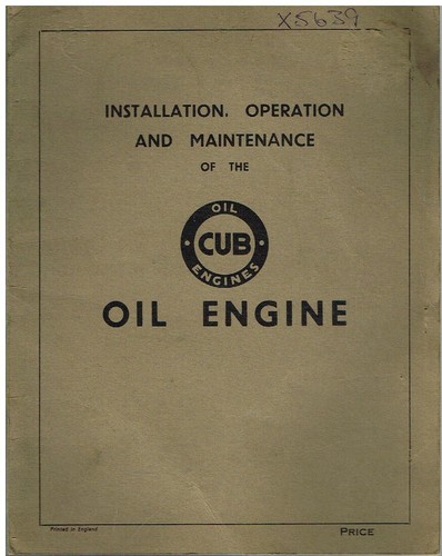 Petter cub cyl diesel - cub, engine