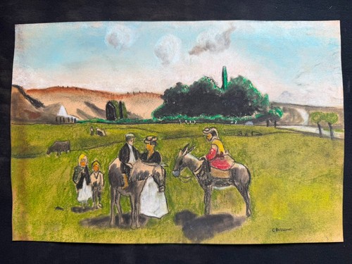 Camille pissarro painting - camille,