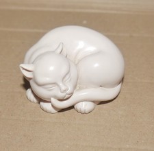 Franklin Mint Pink Cat Figure
