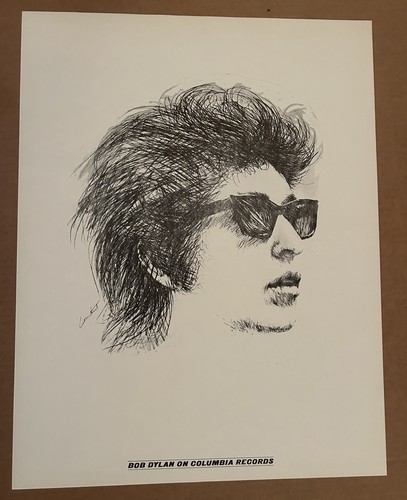 Bob dylan poster - promo, 1966