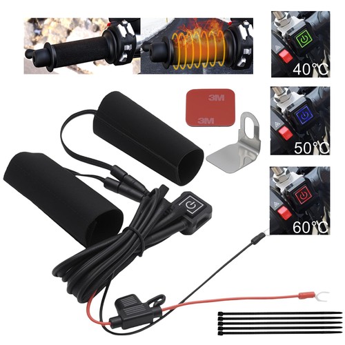 Motorbike heated grips - heated,