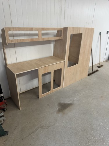 Swb assembled kitchen - vw, t5/t6