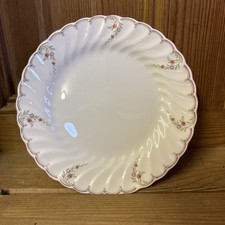 Wedgwood pink garland side plate 17.5 cm 6.75”bone china 