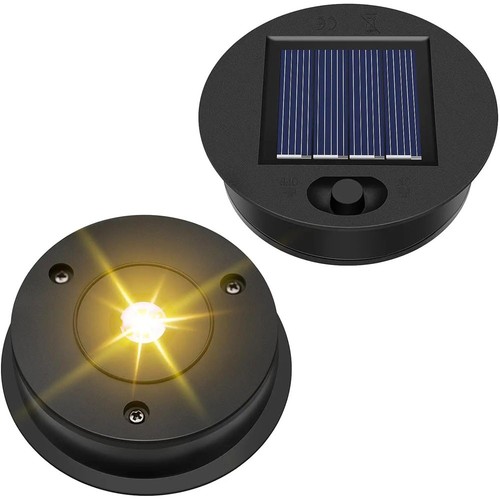 Solar light replacement top - light,