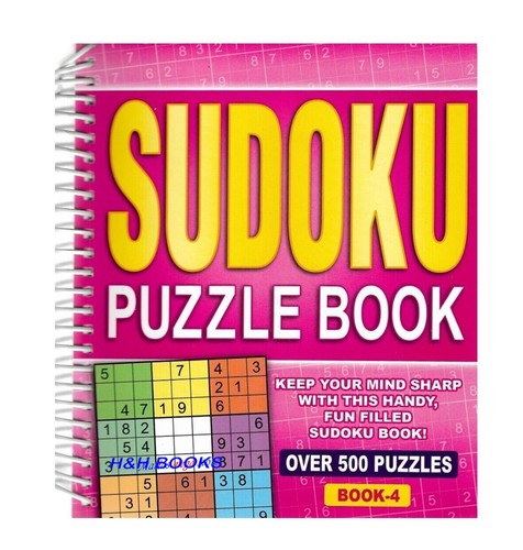 Spiral bound sudoku puzzle - bound,