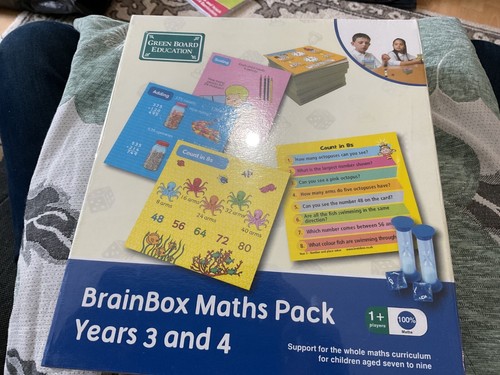 Brainbox maths pack years - years, 3