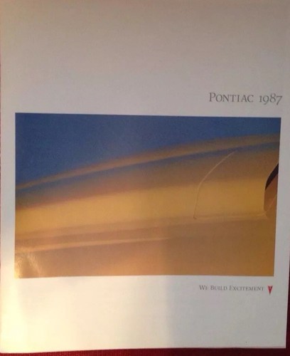 1987 pontiac brochure - 1987,