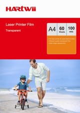 OHP Film Clear A4 Overhead Projector For Laser & Copier Transparency - 60 Sheets