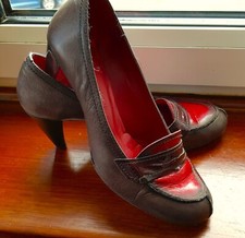 Very Comfortable HISPANITAS LEATHER & PATENT SHOES £99: EU 39 / UK 6