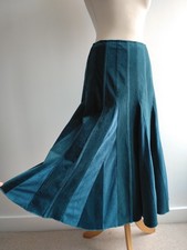 Per Una teal needlecord long