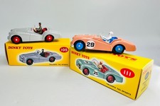 2x Atlas Dinky Triumph TR2