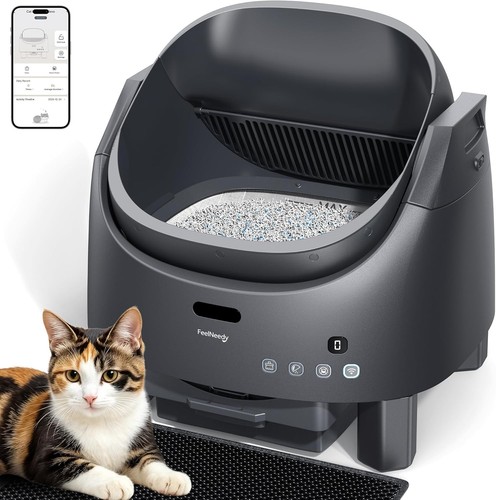 Self cleaning cat litter tray - cleaning,