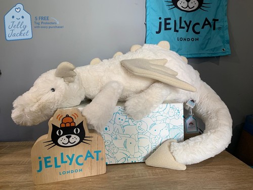 Jellycat huge snow - snow, used