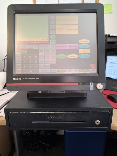 Casio qt6600 touch screen cash - casio,