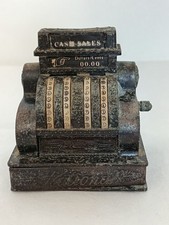 Vintage Metal National Cash Register Pencil Sharpener