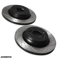 VENTED REAR BRAKE DISCS 326mm FOR BMW M3 E46 3.2 (NON CSL) 2000-2006