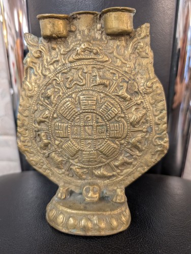 Brass tibetan zodiacal - brass,