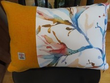 Harris Tweed  & Voyage  -REDUCED- 20 x 14” - Coastal Cushion Cover - Exact One