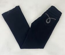 NYDJ Black Bootcut Jeans Diamanté Size 6 UK Women’s