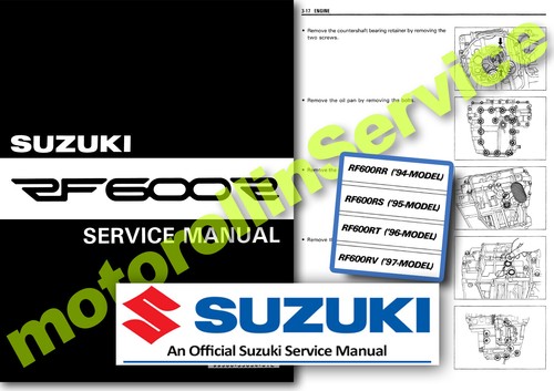 Suzuki rf600 service manual - rf600,