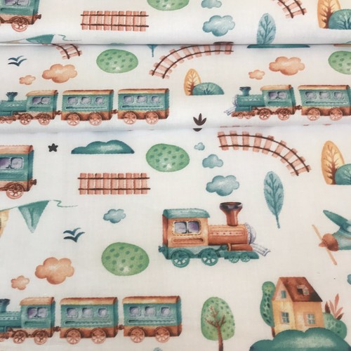 Train set white 100 cotton - on,