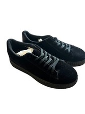 Ladies Womens Platform Lace Up