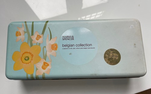 Vintage belgian chocolate tin