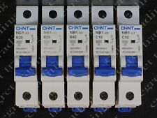 Chint MCB  SP Miniature Circuit Breaker NB 1-63 6kA NB 1-63H 10kA Range