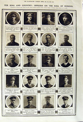 Old vintage print - old, 1917