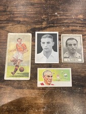 4 different Stanley Matthews cards  Gold Flake Popular Footballers 1934/35 etc.