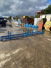 LONG BLUE STEEL STILLAGES (5990)