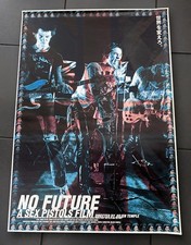 Large original JAPAN cinema THE FILTH & THE FURY film POSTER • SEX PISTOLS 