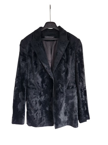 Karen millen black textured - millen,