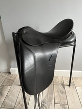 Bates Dressage Saddle Black