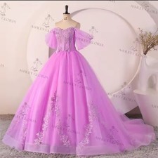 Quinceanera Dress 15th Birthday Off Shoulder Ball Gown Prom Formal Party Dress