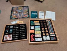 Parker Brothers  Cluedo Monopoly Wooden Board Game Deluxe Compendium