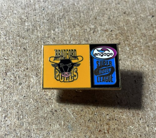 Bradford bulls enamel rugby - bulls,