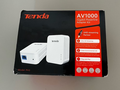 Tenda ph3 1000mbps powerline - tenda,