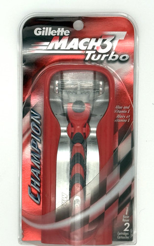 Gillette mach3 turbo champion - turbo,