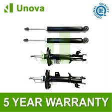 4x Shock Absorbers Front Rear Unova Fits Ford Fiesta Transit Courier Tourneo